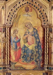 The Annunciation (part of polyptych)